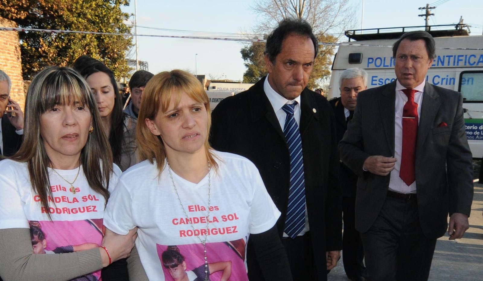 Carola Labrador culpó a la policía, la política y a la justicia por el crimen de Candela 