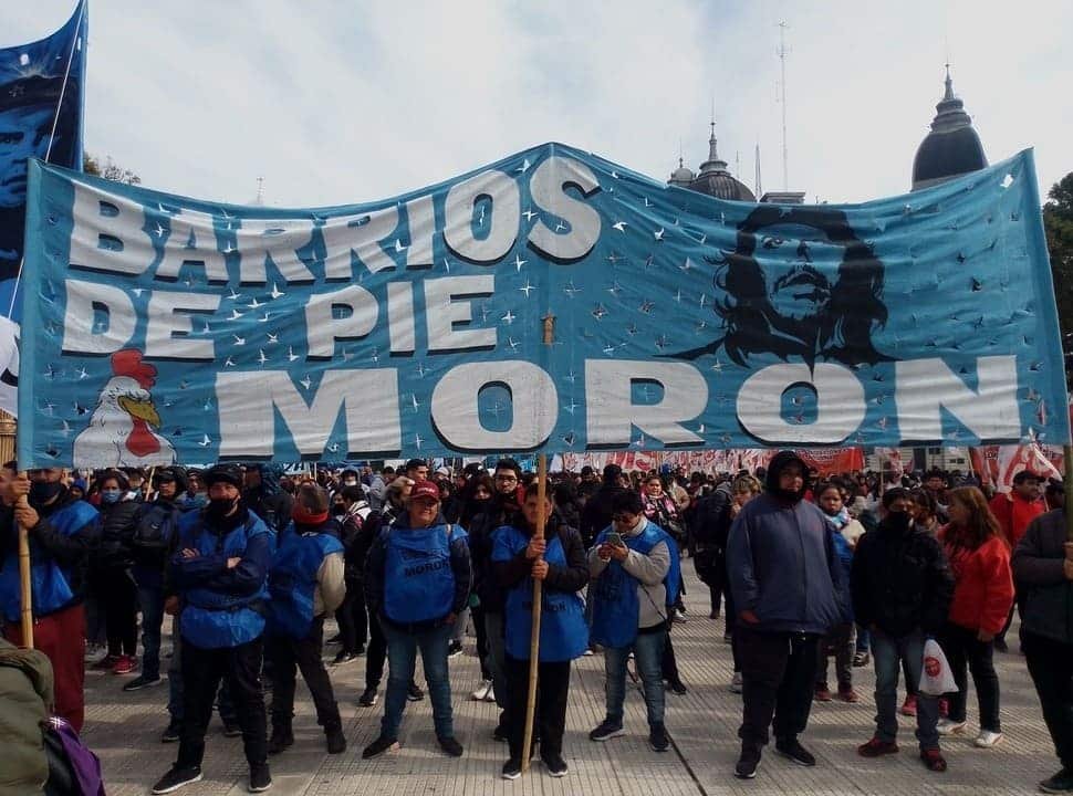 Contundente movilización de las organizaciones políticas y movimientos sociales a Plaza de Mayo