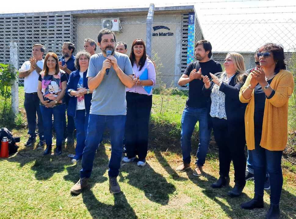 Con la presencia de Miño y Kreplak, se inauguró un Centro de Cuidado Infantil en Suárez