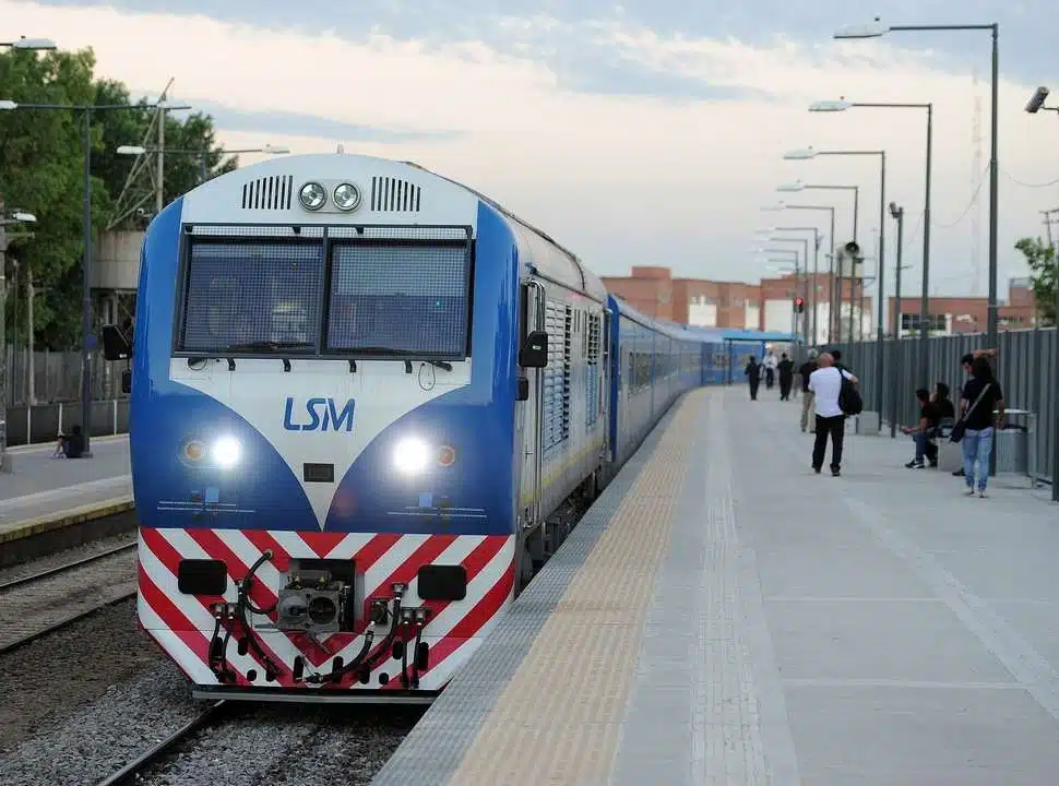 El Tren San Martín circulará limitado el fin de semana: los detalles