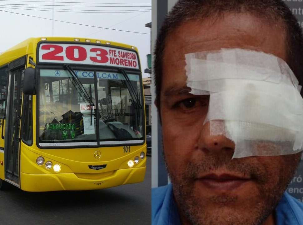 Moreno | Paro de colectivos de la línea 203 por la agresión a un chofer