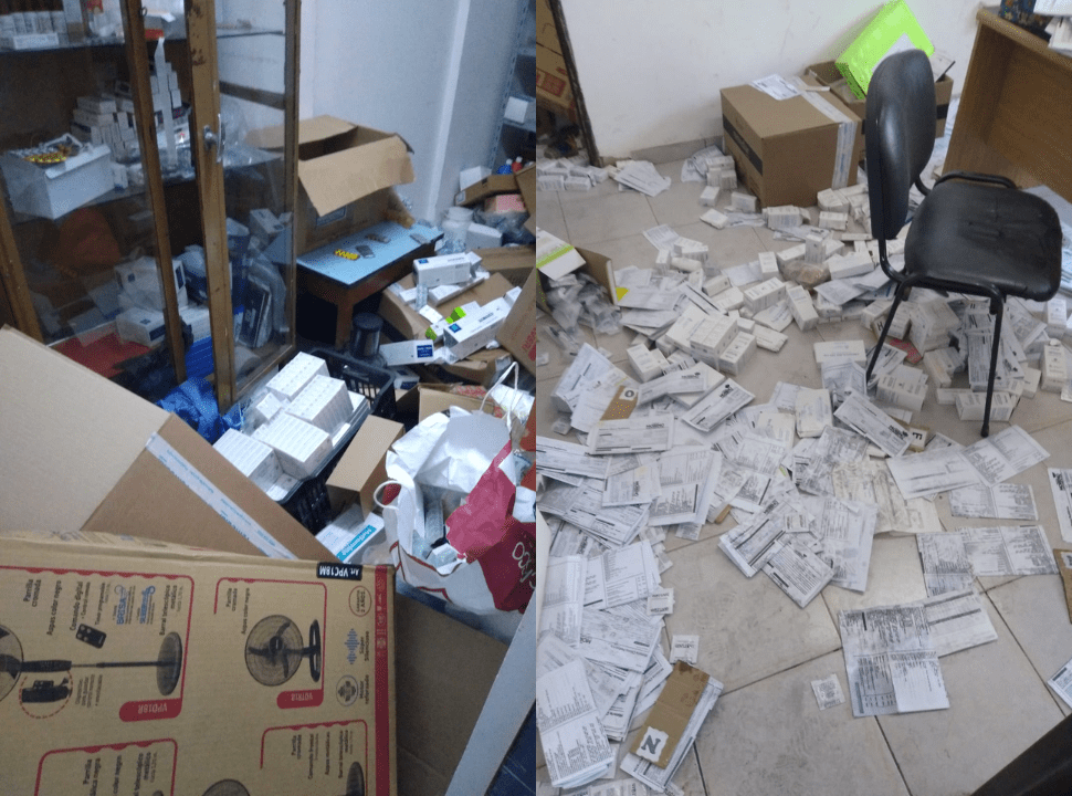 IMÁGENES DOLOROSAS | Robo y destrozos en la sala de atención primaria de un barrio de Moreno