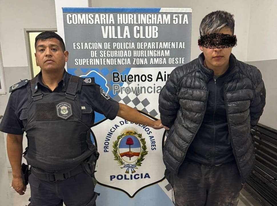 La policía de Hurlingham capturó a los delincuentes que le habían robado a una repartidora en Villa Club