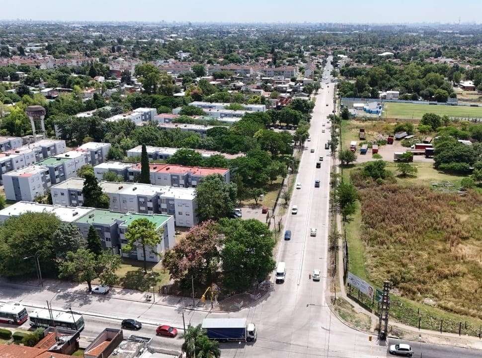 Avanzan trabajos de mejoras en la Avenida Güemes en Ciudad Evita