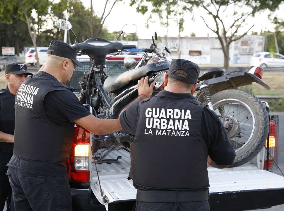 Operativos de control: Seis de cada diez motos confiscadas en La Matanza están relacionadas con algún hecho delictivo