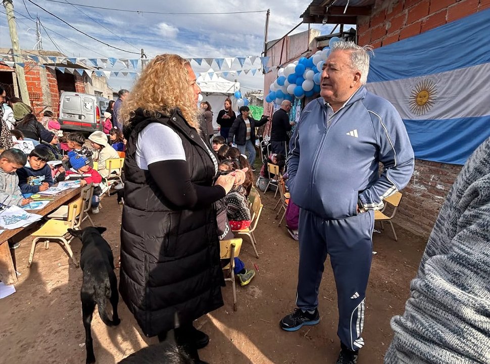 La Matanza: la CoPeBo realizó una jornada solidaria en el barrio la tosquera de González Catán
