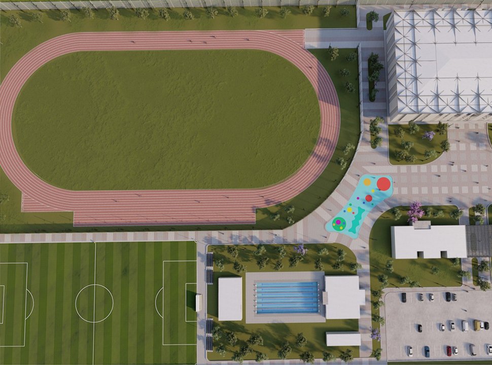 IMÁGENES | La Matanza: Así está hoy el Polideportivo Lionel Messi en Virrey del Pino