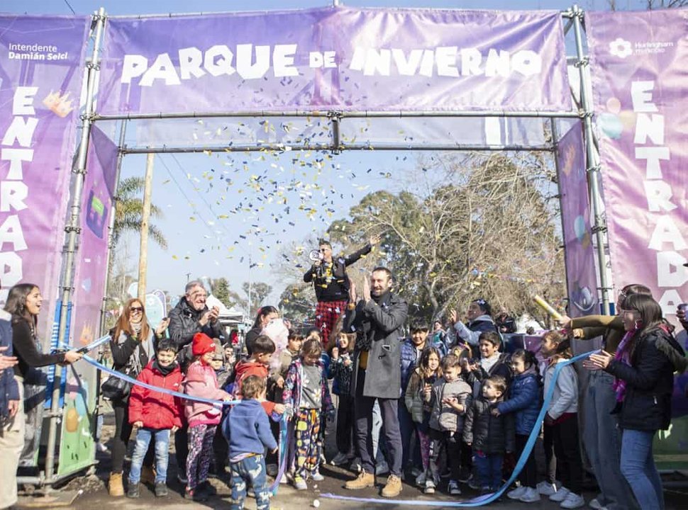 Vuelve el Parque de Invierno en Hurlingham: «El juego de la infancia»