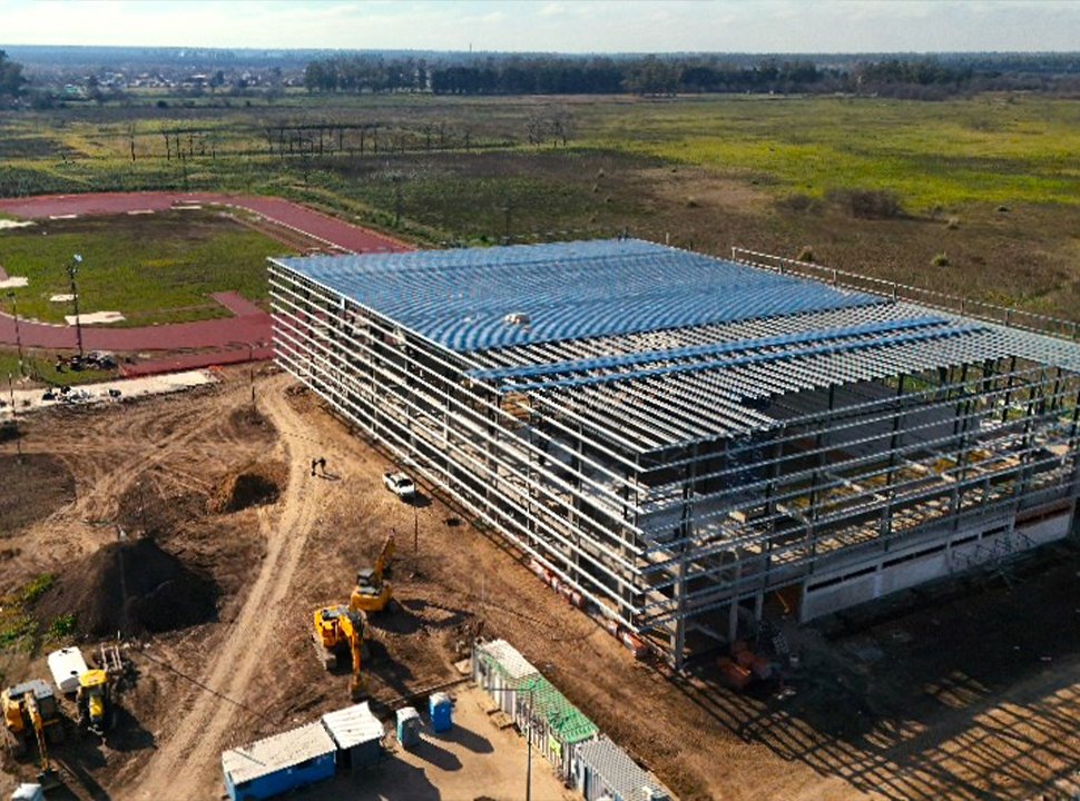 El Mega Polideportivo de Virrey del Pino ya entró a su etapa final: los detalles