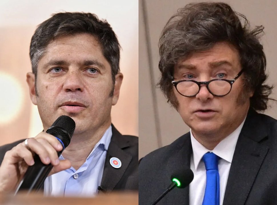 Encuesta muestra un fuerte rechazo a Milei en zona Oeste y una tendencia favorable de Kicillof