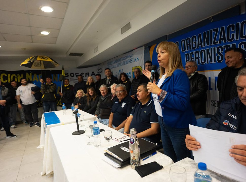 Se normalizó las 62 Organizaciones Peronistas seccional Moreno, y una dirigente del SEOCA es su Secretaria General