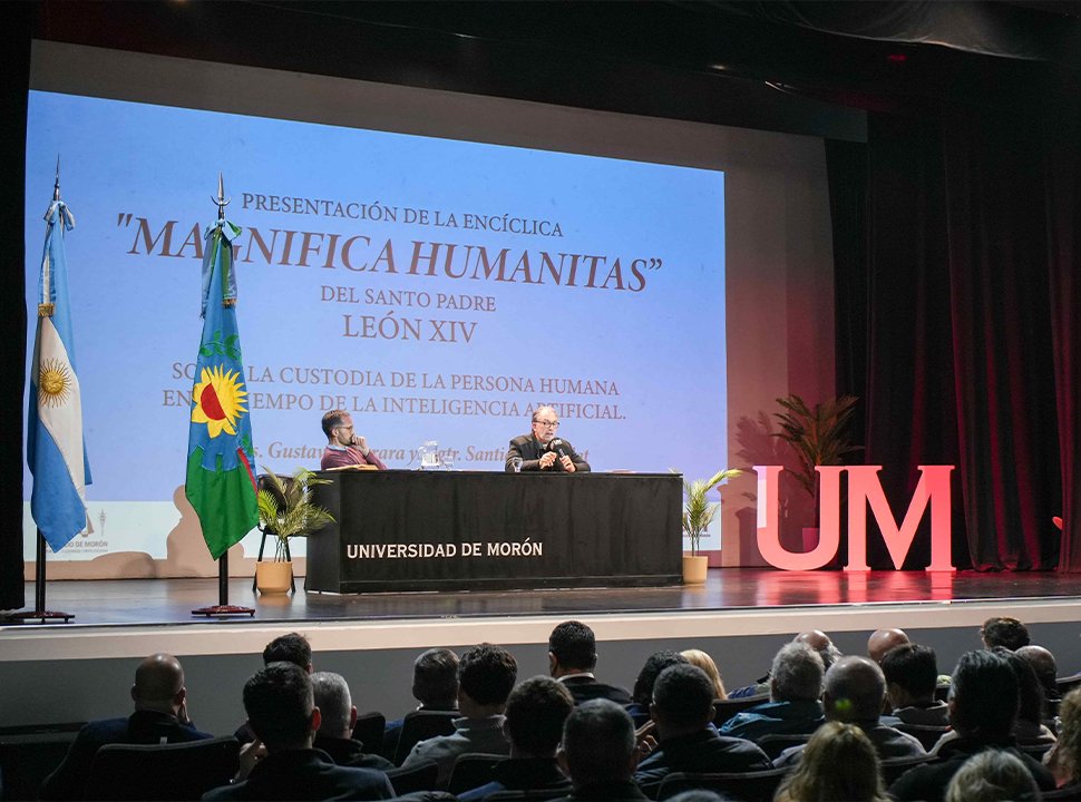 La UM fue sede de la presentación de la primera encíclica del Santo Padre León XIV
