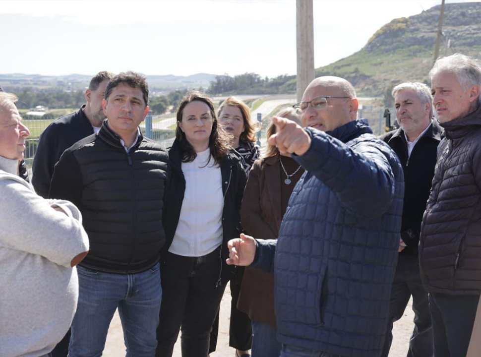 Marinucci recorrió las obras del Autódromo Fangio y avanzó con una agenda de educación vial en Balcarce