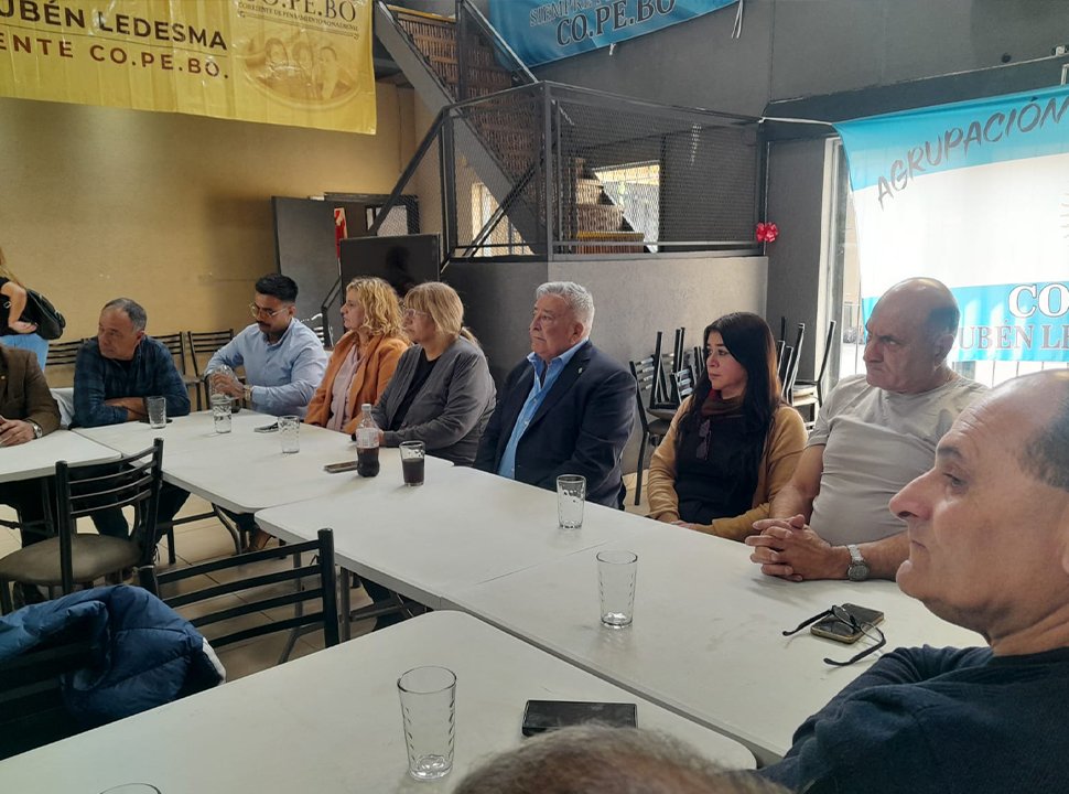 Con miras a las elecciones la COPEBO se reunió en su sede central de La Matanza